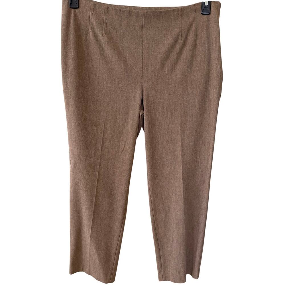 Talbots Brown Dress Pants Women's Size 16 Petite Minimalist Classic Chic Staple